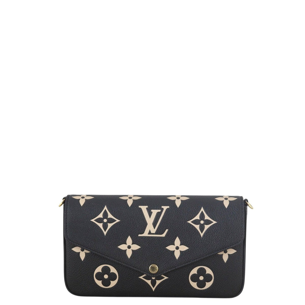Louis Vuitton Pochette Felicie Monogram Empreinte Giant Bicolour
