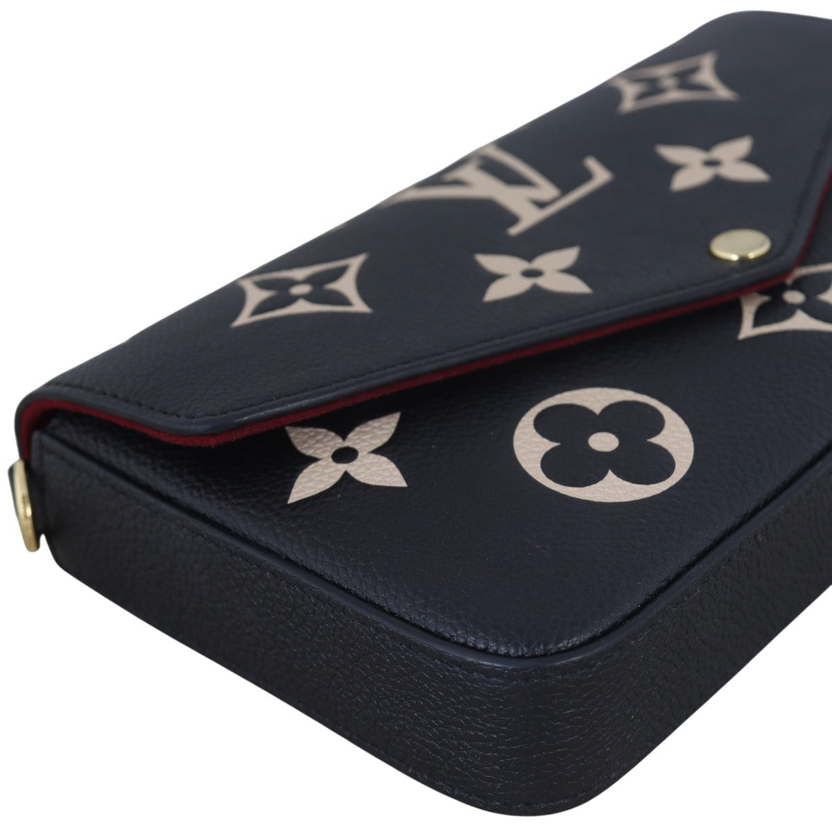 Louis Vuitton Pochette Felicie Monogram Empreinte Giant Bicolour
