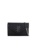 Saint Laurent Cassandre Envelope Chain Wallet
