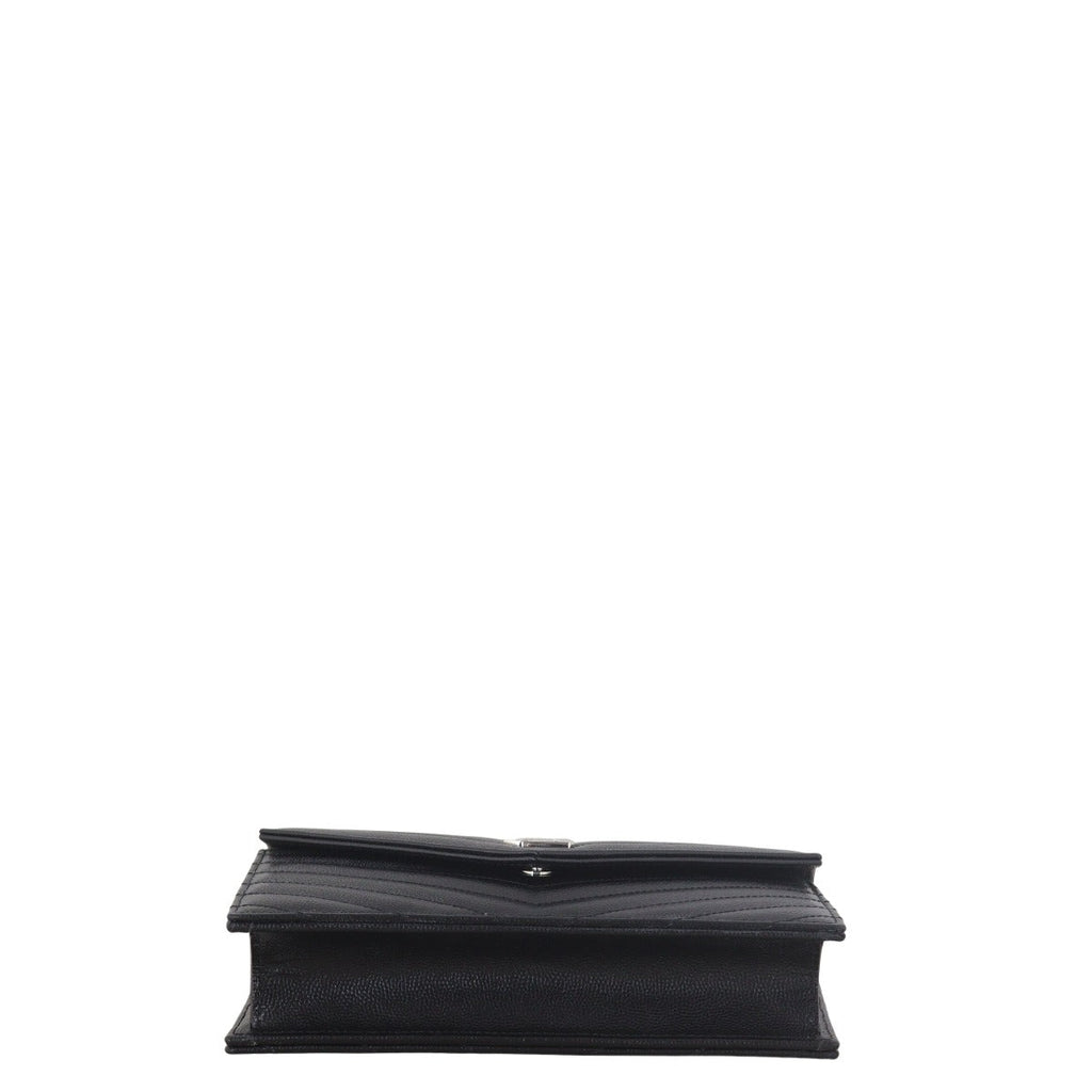 Saint Laurent Cassandre Envelope Chain Wallet
