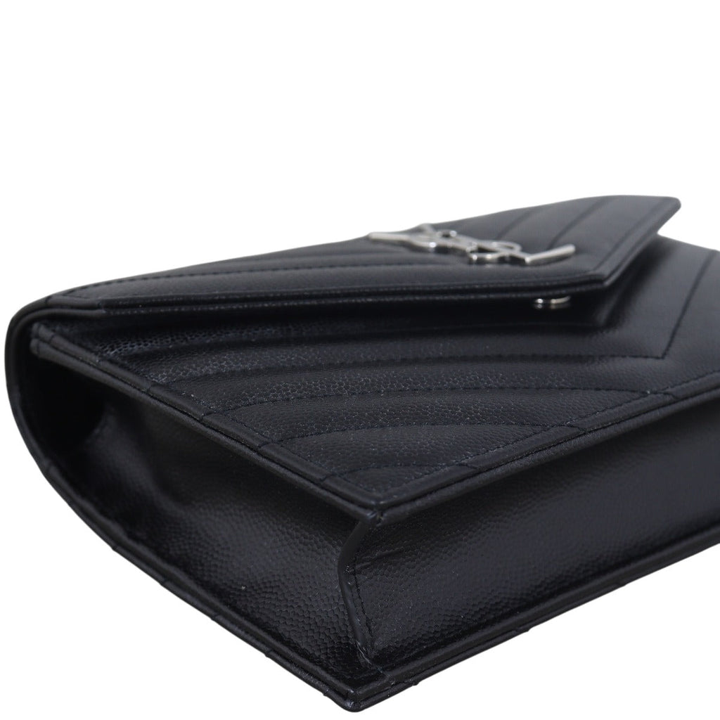 Saint Laurent Cassandre Envelope Chain Wallet