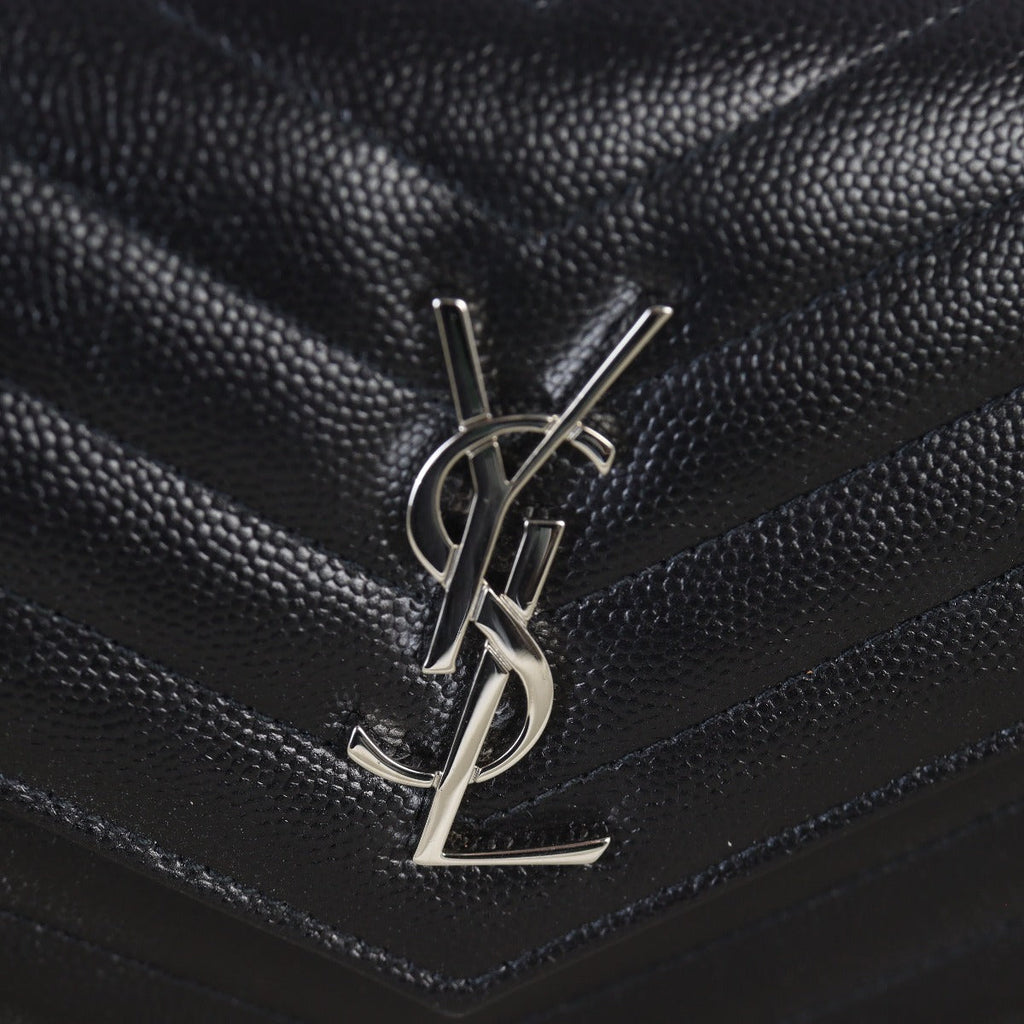 Saint Laurent Cassandre Envelope Chain Wallet