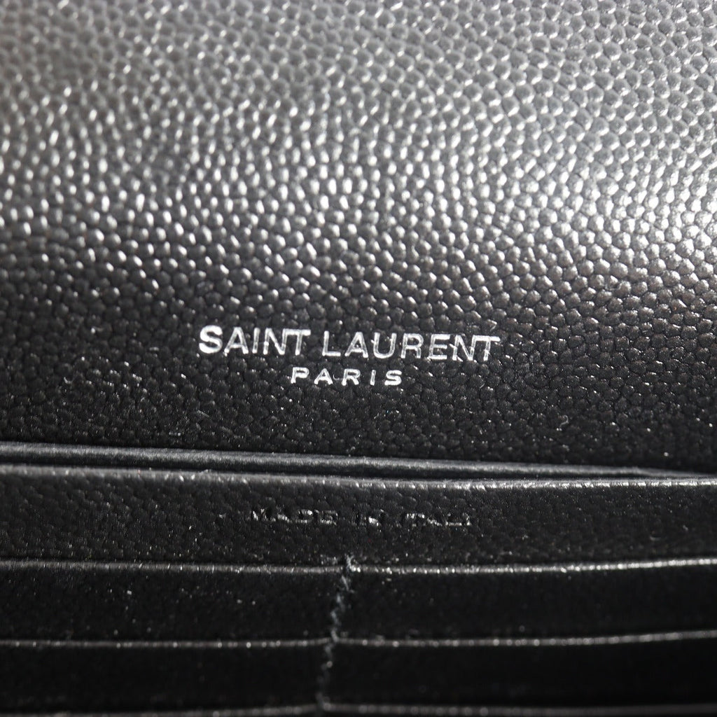 Saint Laurent Cassandre Envelope Chain Wallet