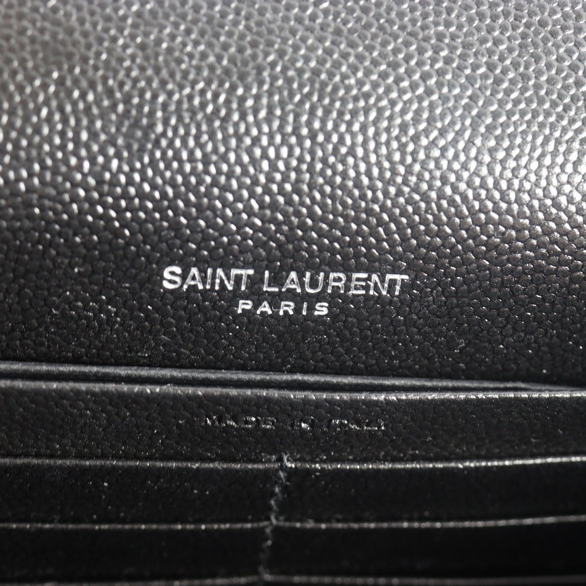 Saint Laurent Cassandre Envelope Chain Wallet