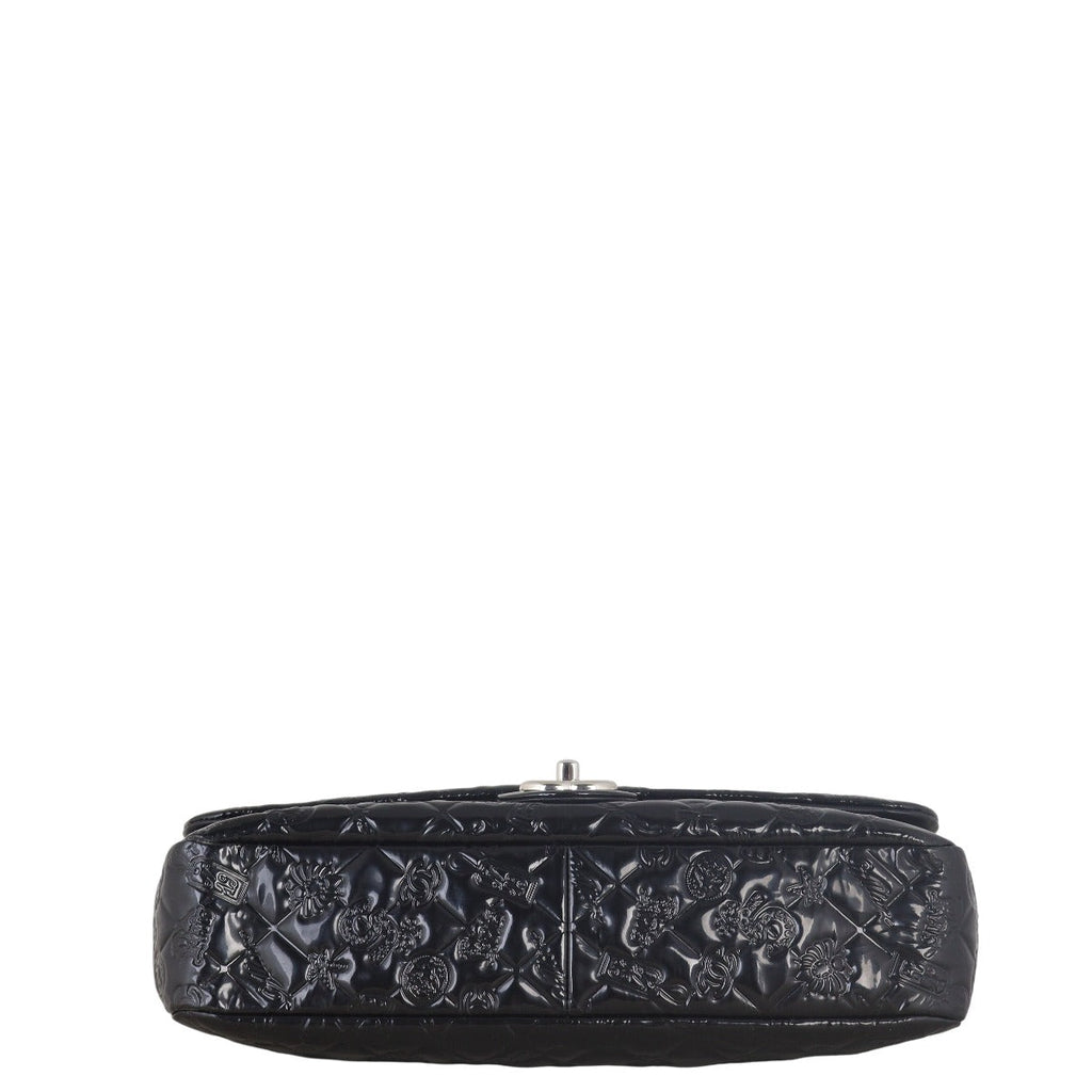 Chanel Lucky Charm Single Flap Bag Patent