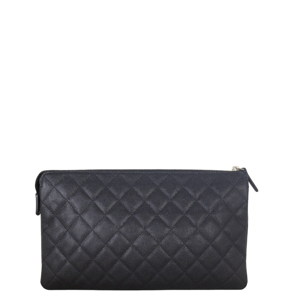 Chanel Classic Double Pocket Zip Pouch