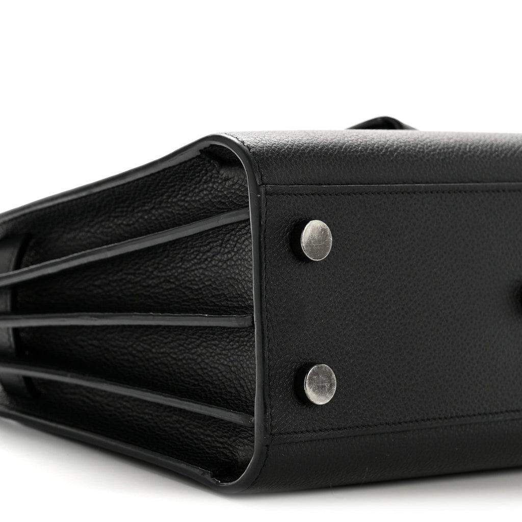 Calfskin Nano Sac De Jour Black