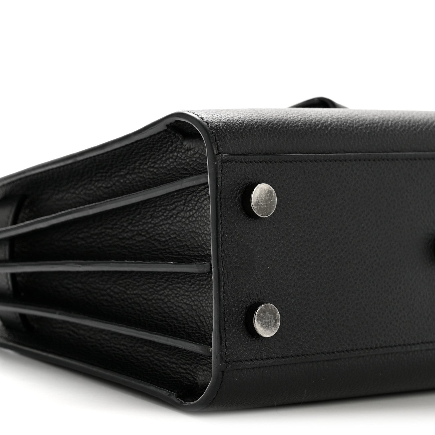 Calfskin Nano Sac De Jour Black