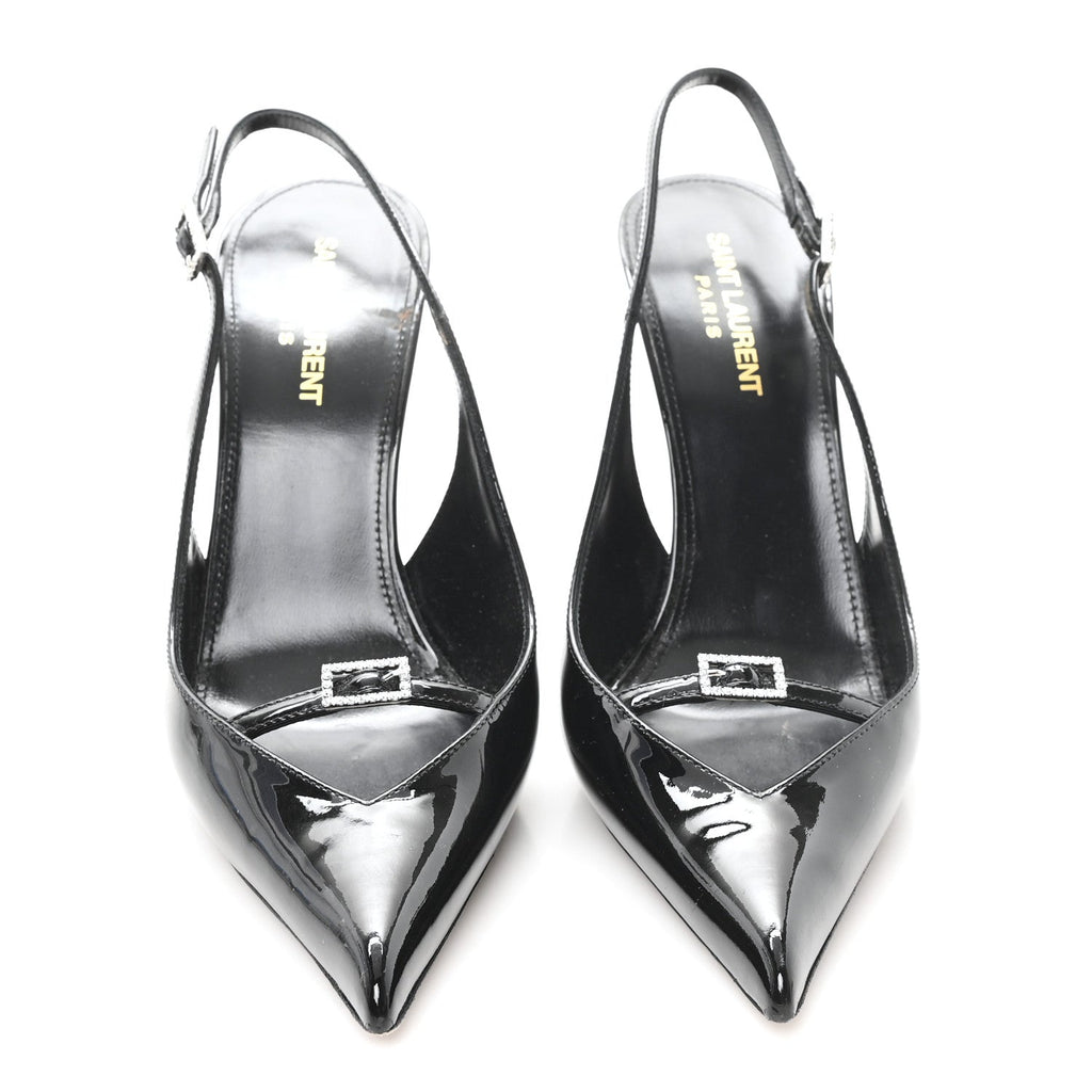 Vernice 100 Slingback Luna Pumps 39 Black