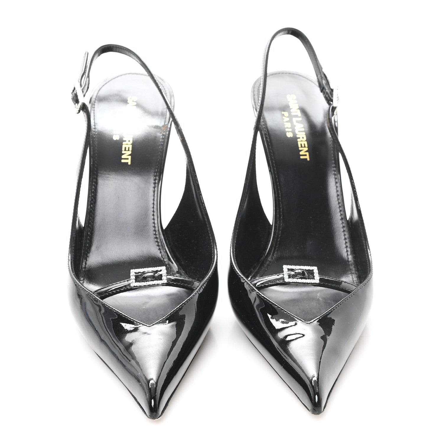 Vernice 100 Slingback Luna Pumps 39 Black