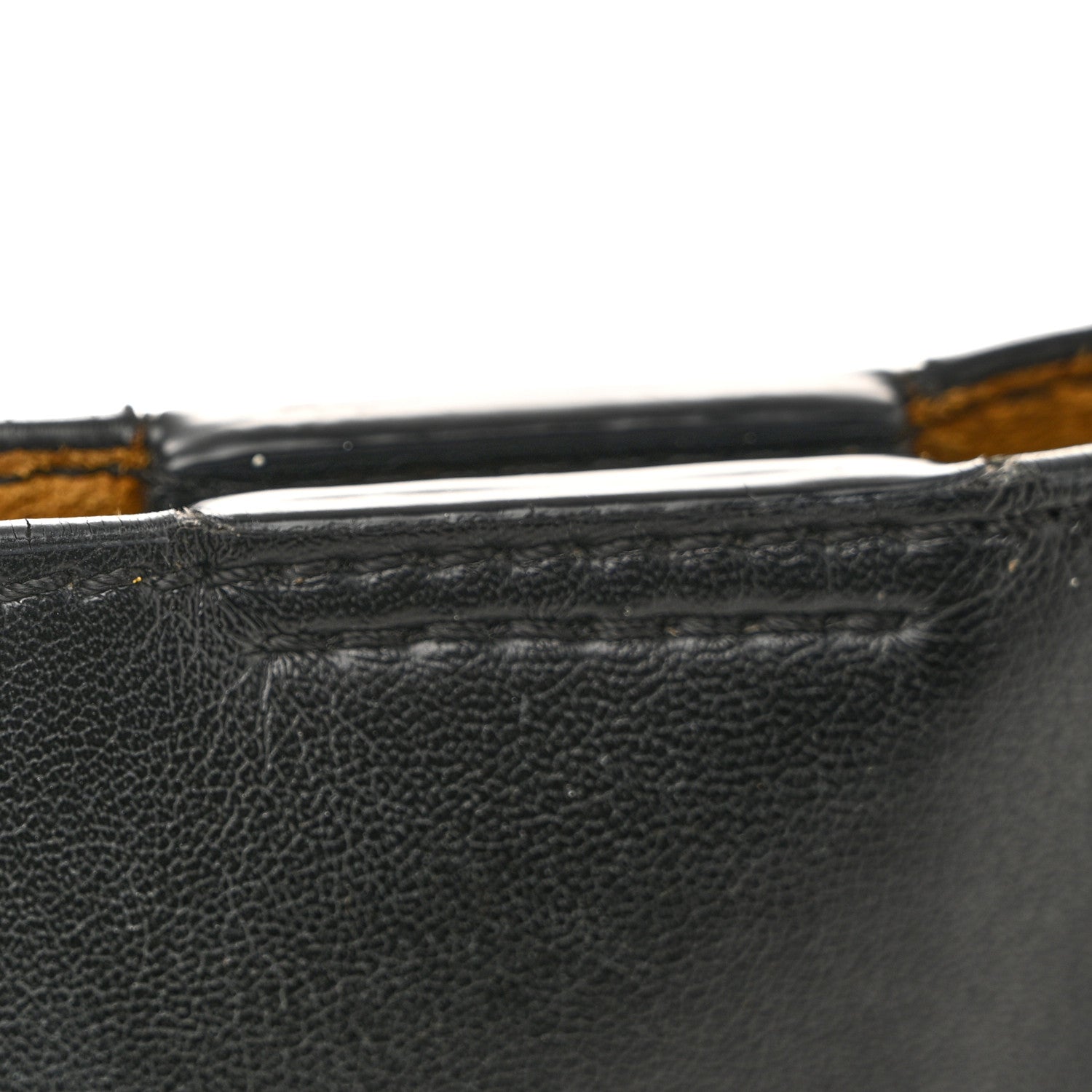 Eco Alter Nappa Perforated Logo Mini Crossbody Black