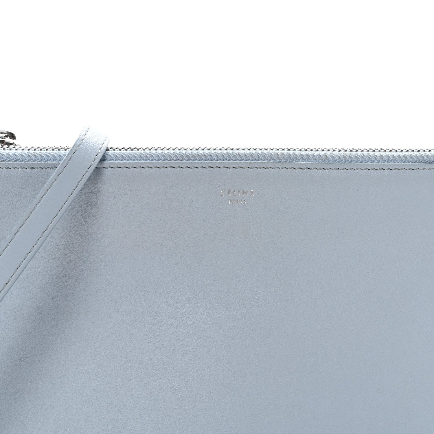 Lambskin Large Trio Crossbody Bag Sky