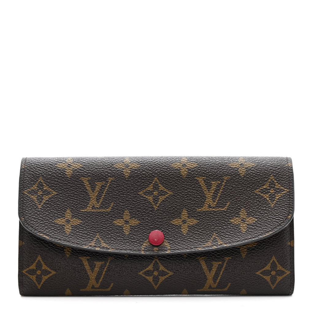 Monogram Emilie Wallet Fuchsia