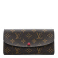 Monogram Emilie Wallet Fuchsia