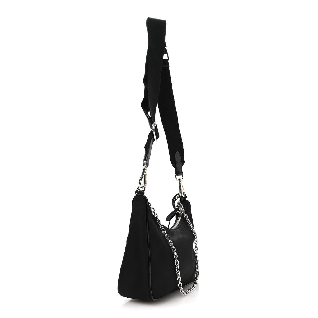 Nylon Re-Edition 2005 Shoulder Bag Black