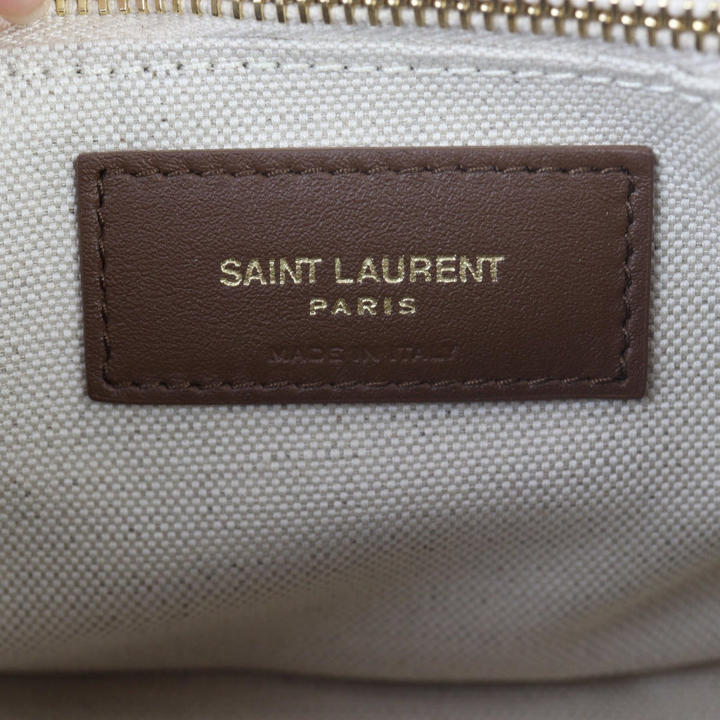 Saint Laurent Jamie Monogram Medium Shearling Patchwork