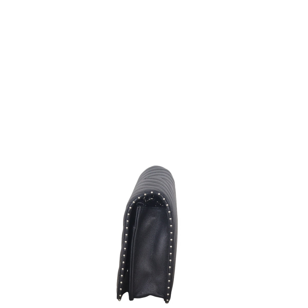 Chanel Classic Wallet on Chain Chevron Studded