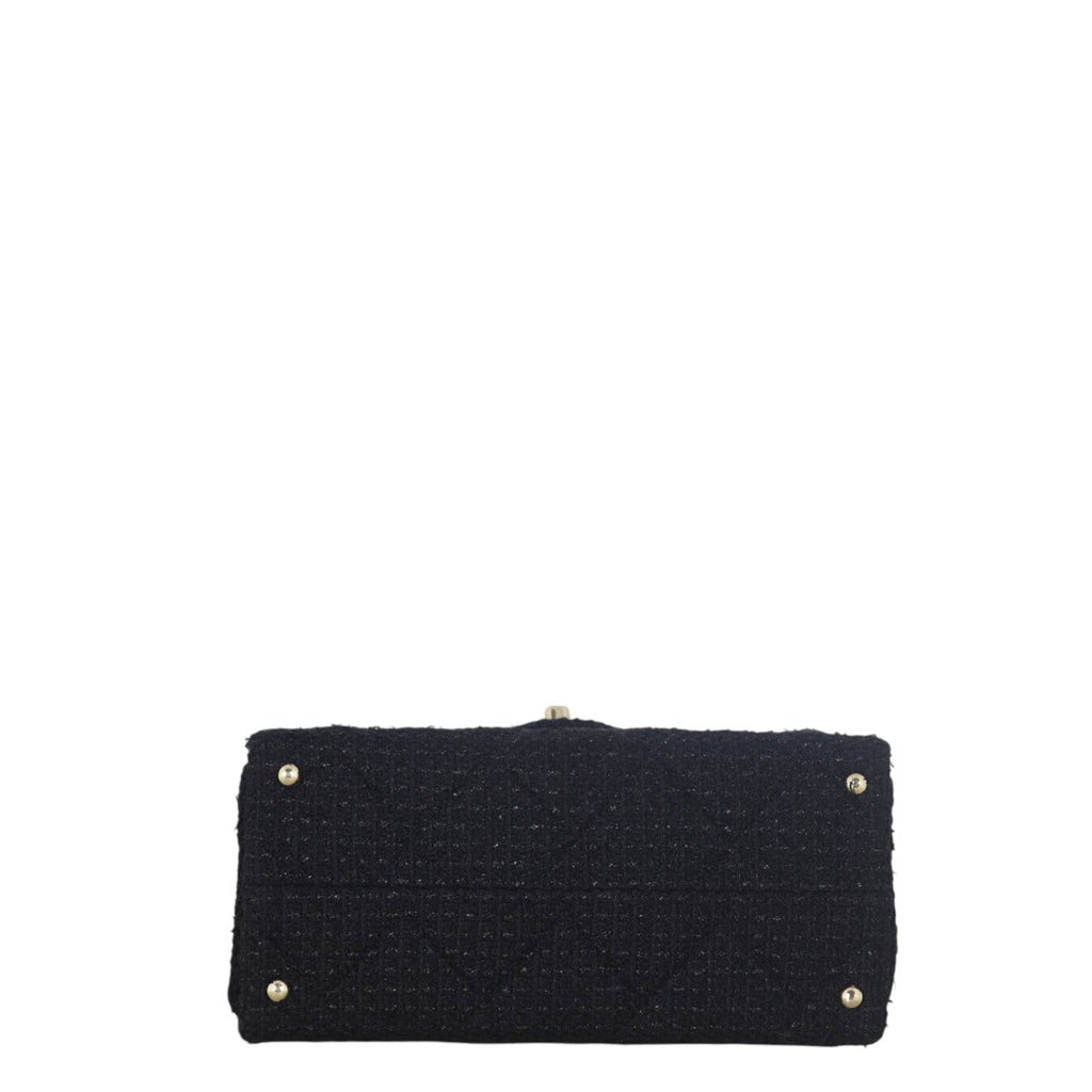Chanel Top Handle Flap Tweed