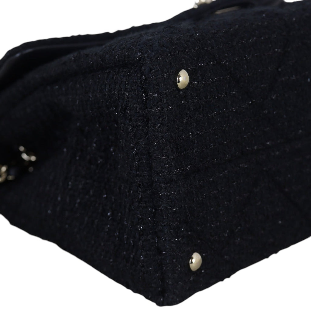 Chanel Top Handle Flap Tweed