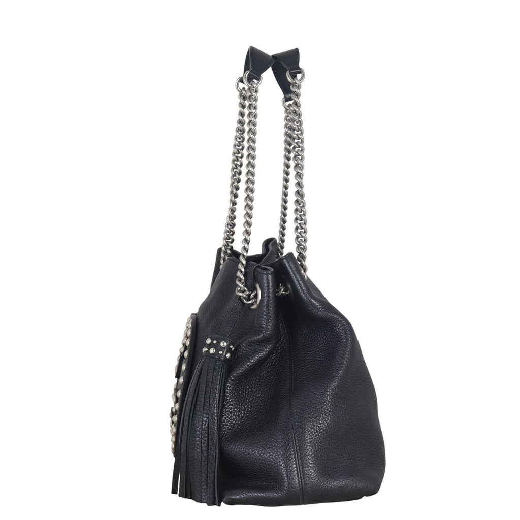 Gucci Soho Chain Shoulder Bag Studded Medium