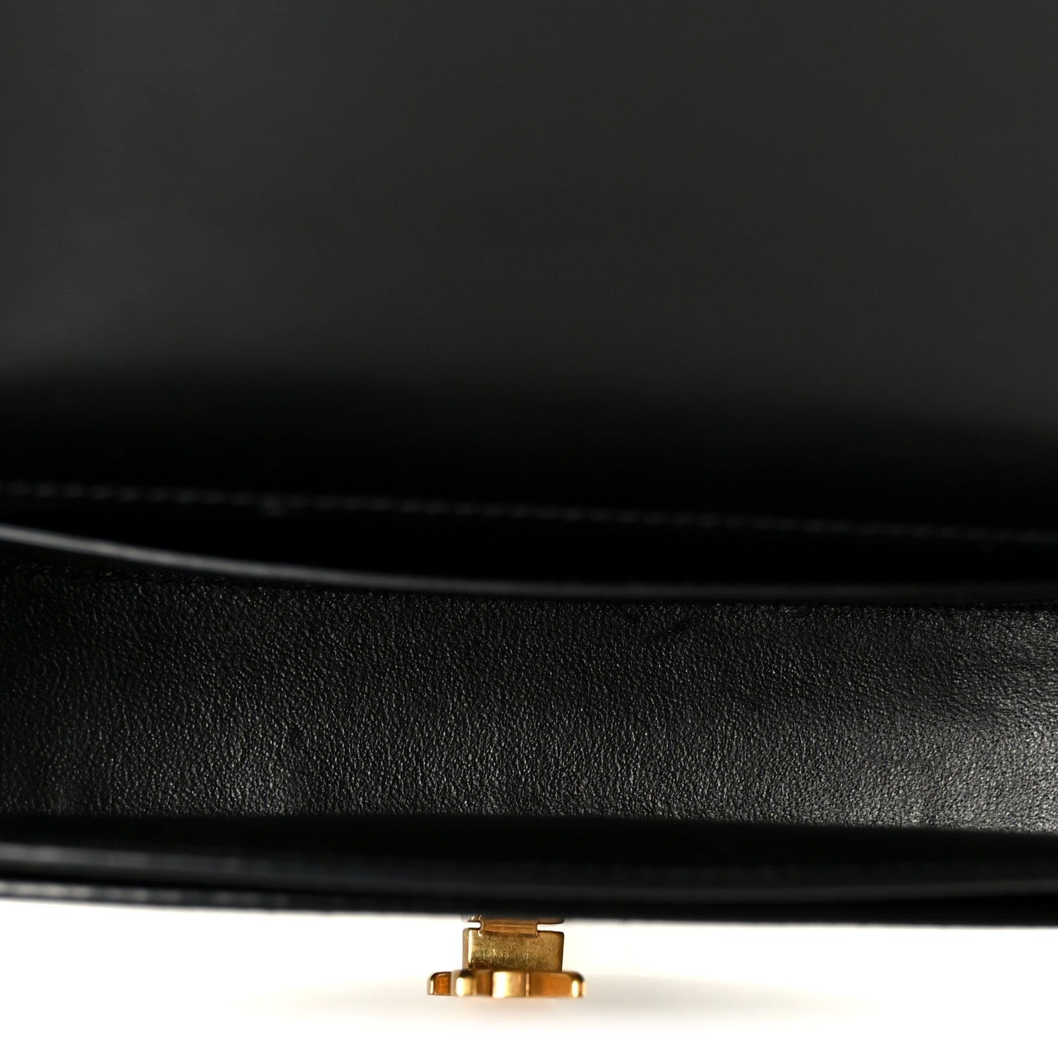 Box Calfskin Mini Voltaire Shoulder Bag Black