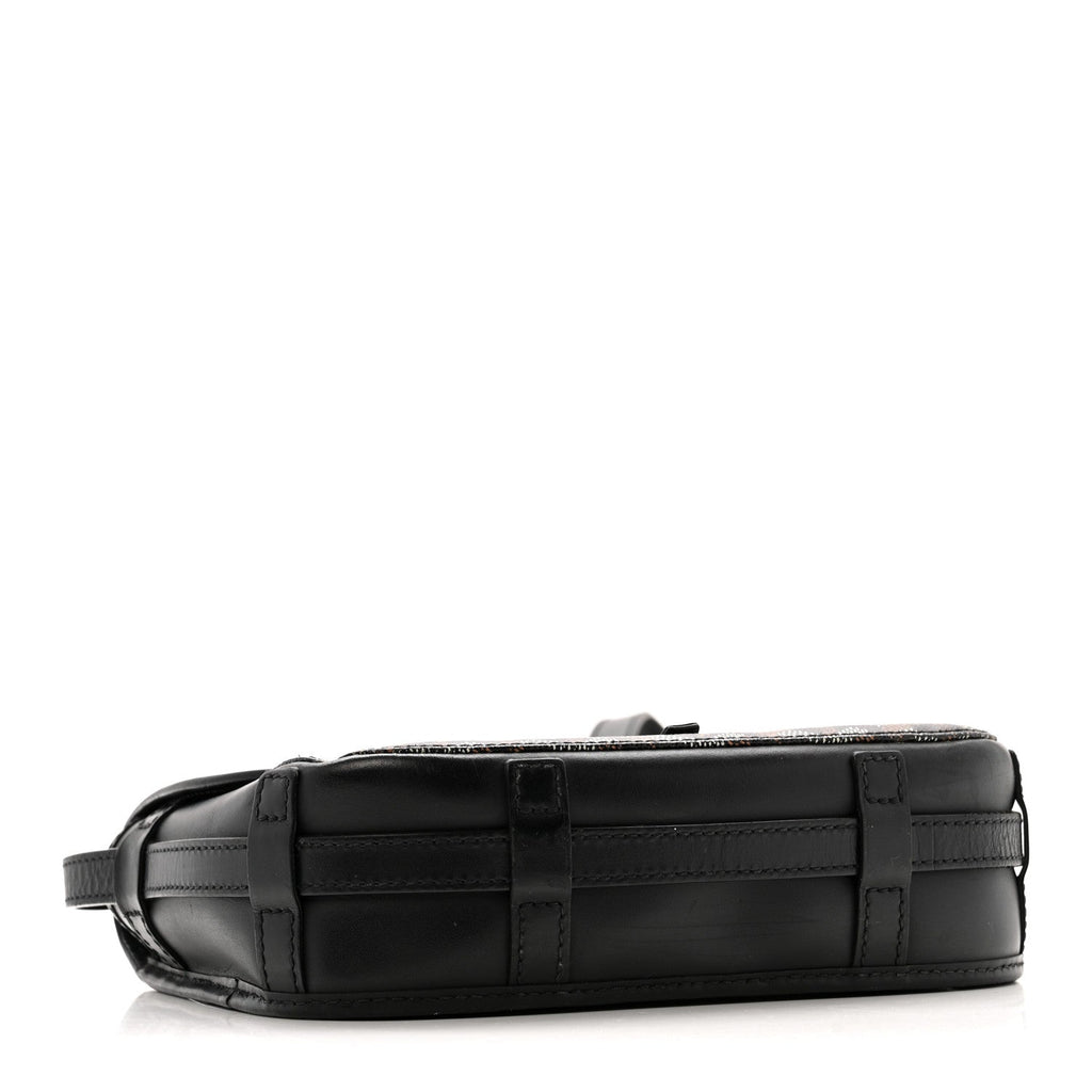 Goyardine Belvedere II PM Messenger Bag Black