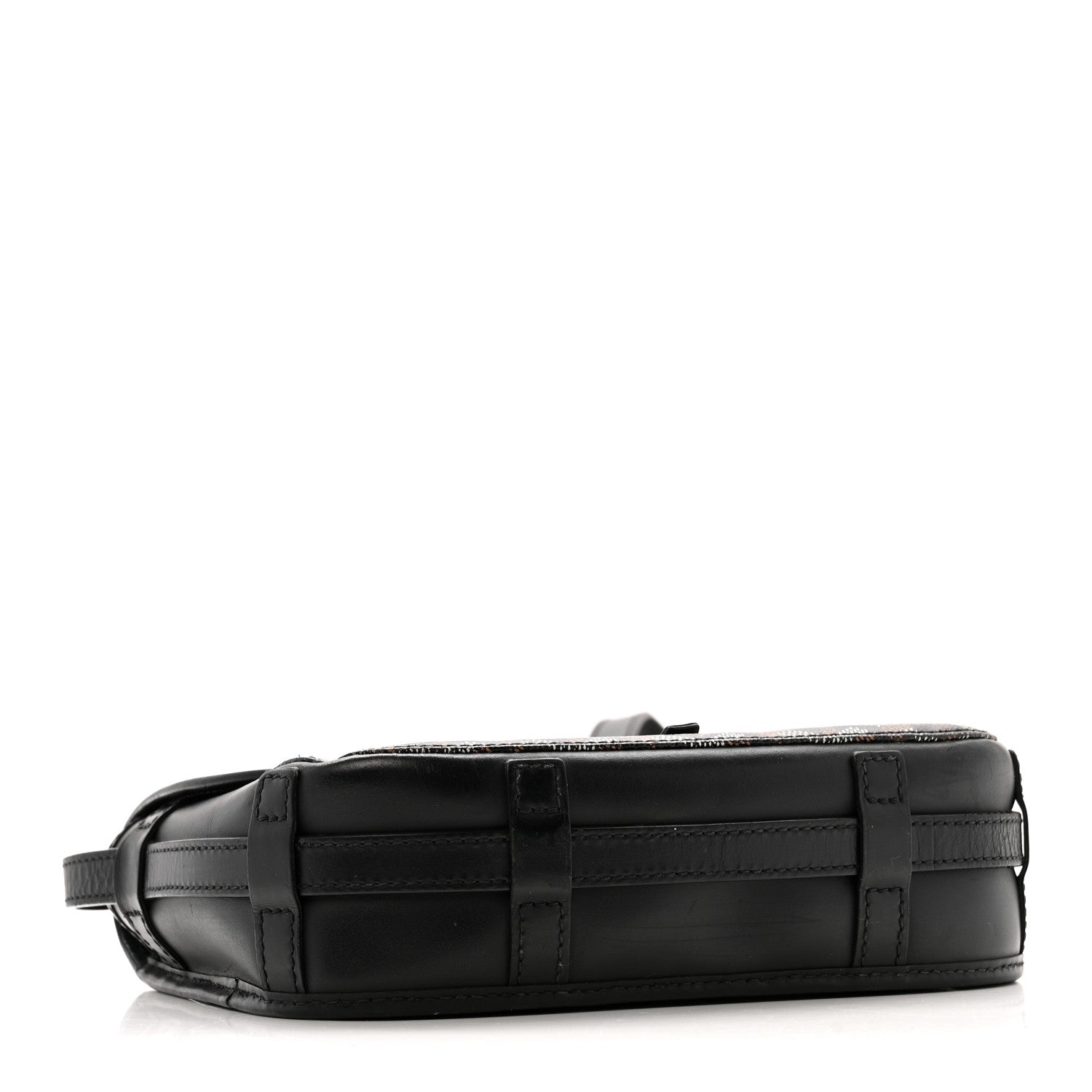 Goyardine Belvedere II PM Messenger Bag Black