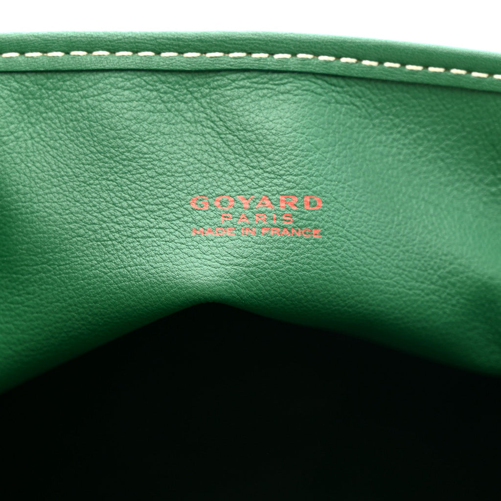 Goyardine Reversible Mini Anjou Green