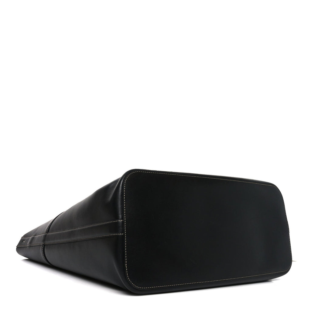 Calfskin Large The Bow Bag Black