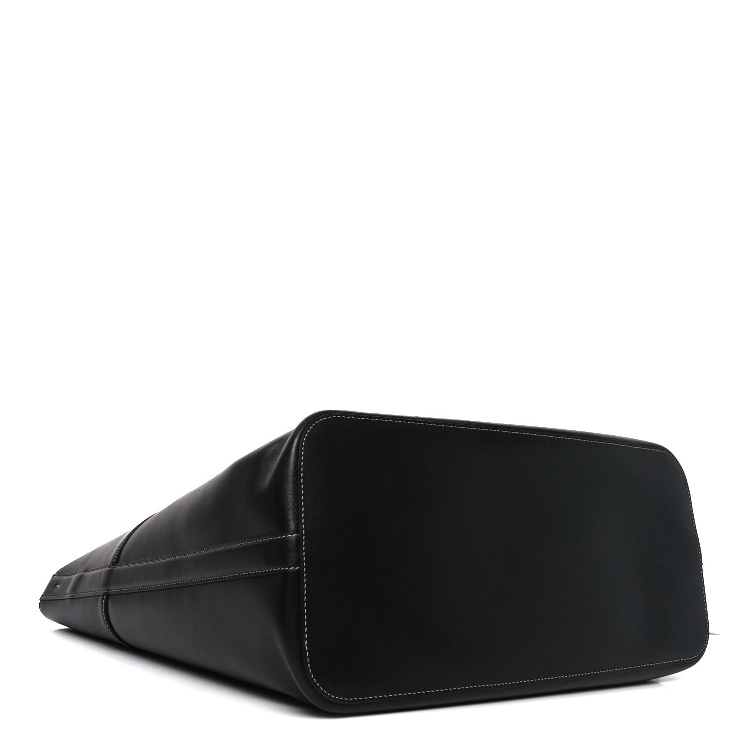 Calfskin Large The Bow Bag Black