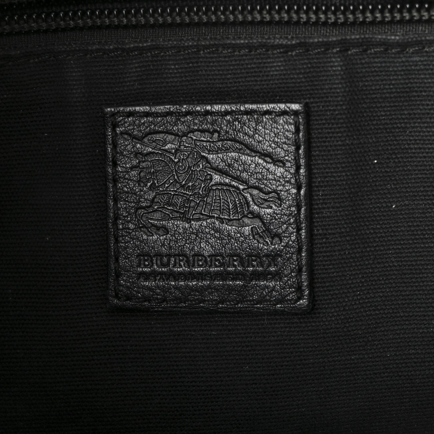 Haymarket Check Crossbody Messenger Bag Black
