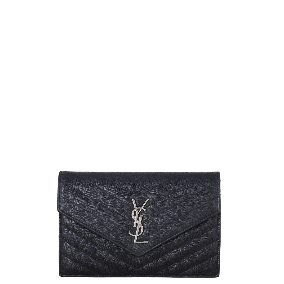 Saint Laurent Cassandre Envelope Chain Wallet