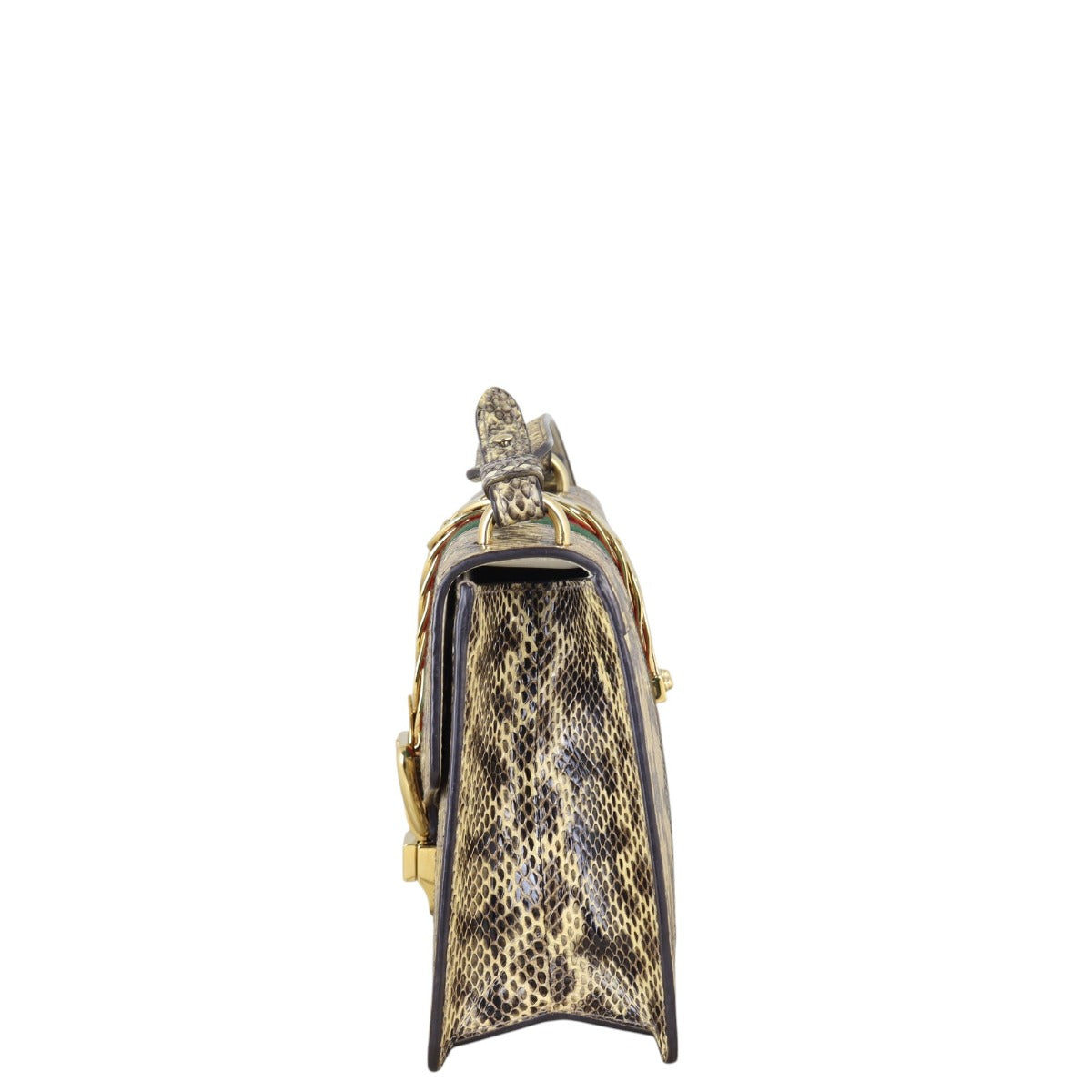 Gucci Sylvie Small Shoulder Bag Python
