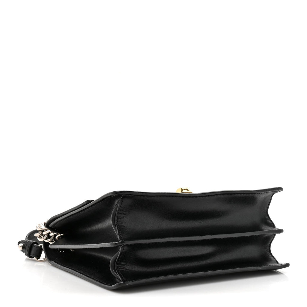 Vitello Liberty Studded Small Kan I Shoulder Bag Black Multicolor