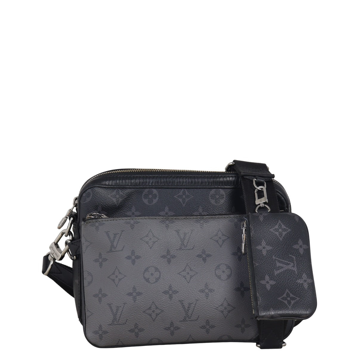 Louis Vuitton Trio Messenger Monogram Eclipse Reverse