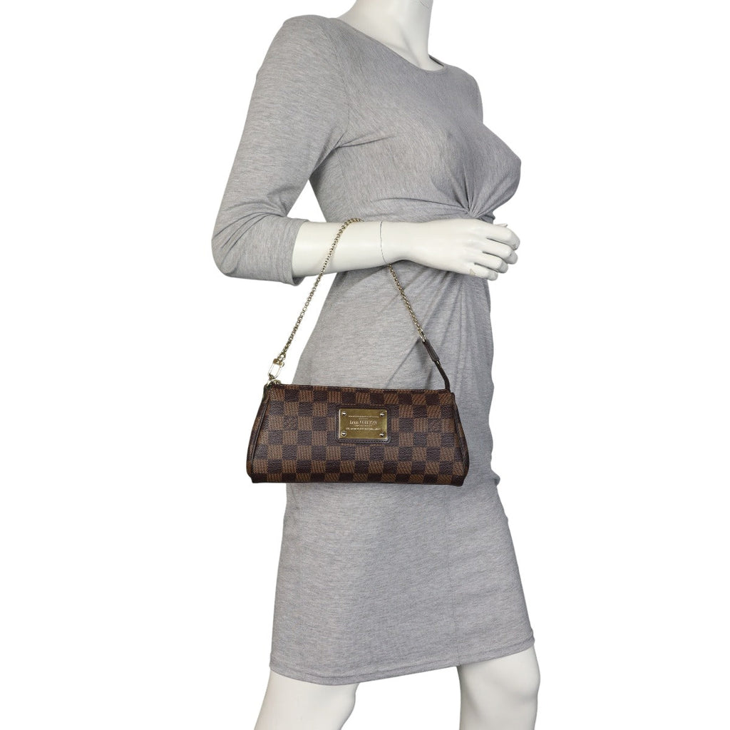Louis Vuitton Eva Pochette Damier Ebene
