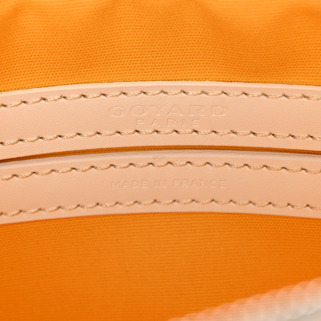 Goyardine Sac Cap Vert White