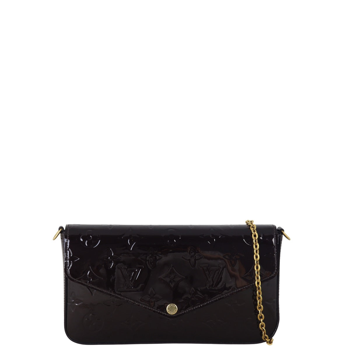 Louis Vuitton Pochette Felicie Monogram Vernis