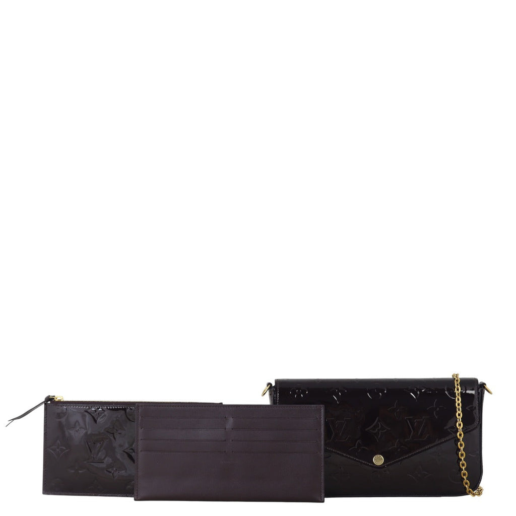 Louis Vuitton Pochette Felicie Monogram Vernis