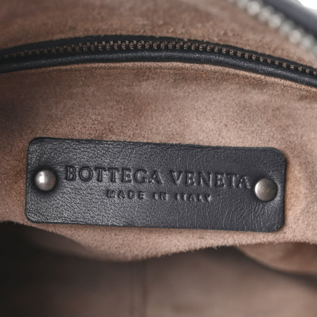 Nappa Intrecciato Nodini Bag Black