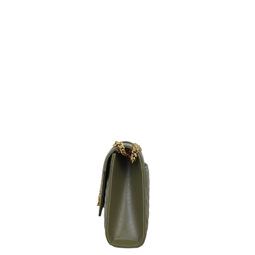 Saint Laurent Monogram Mix Matelasse Envelope Chain Bag Medium