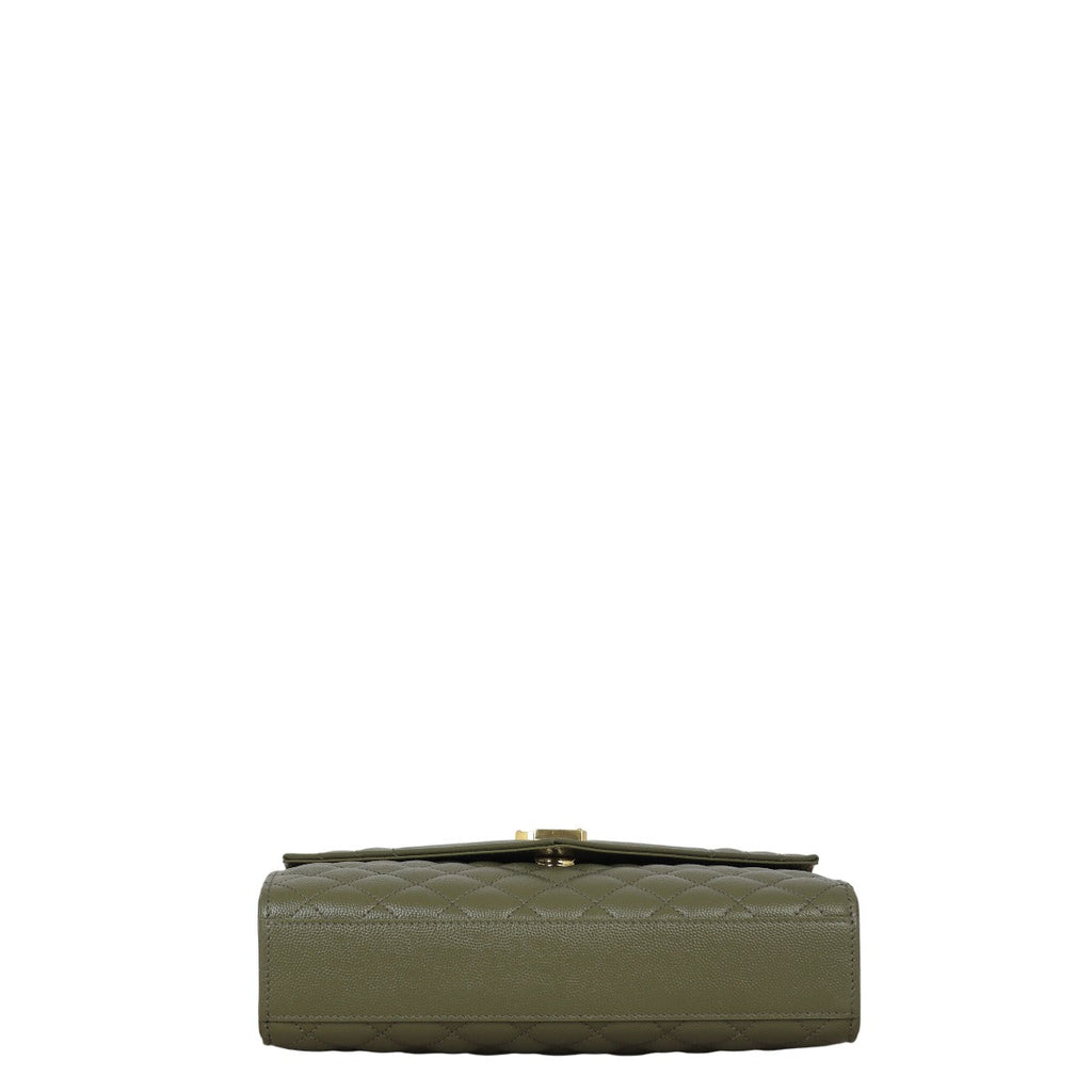 Saint Laurent Monogram Mix Matelasse Envelope Chain Bag Medium