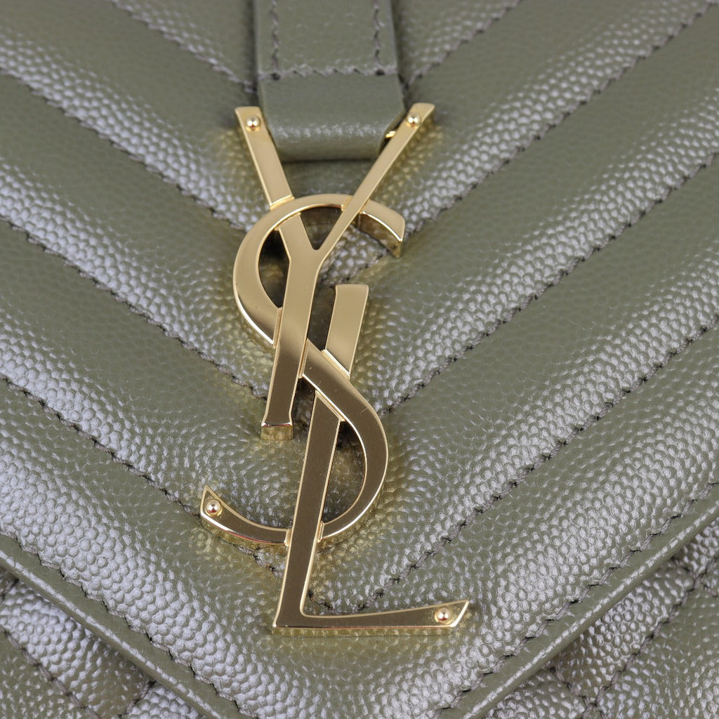 Saint Laurent Monogram Mix Matelasse Envelope Chain Bag Medium