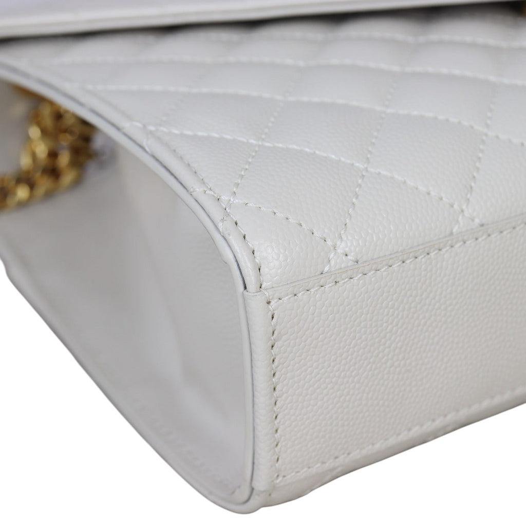 Saint Laurent Monogram Mix Matelasse Envelope Chain Bag Medium