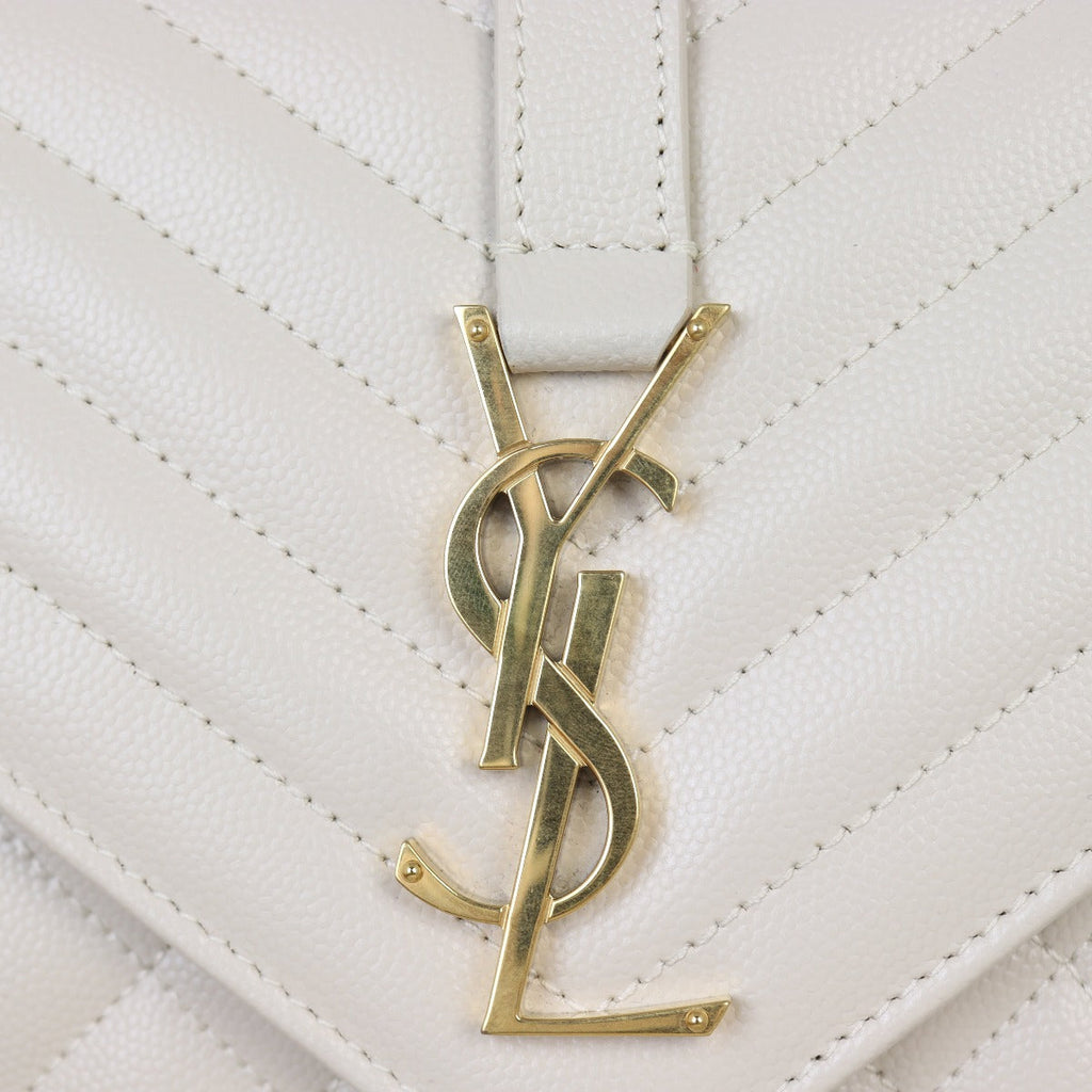 Saint Laurent Monogram Mix Matelasse Envelope Chain Bag Medium