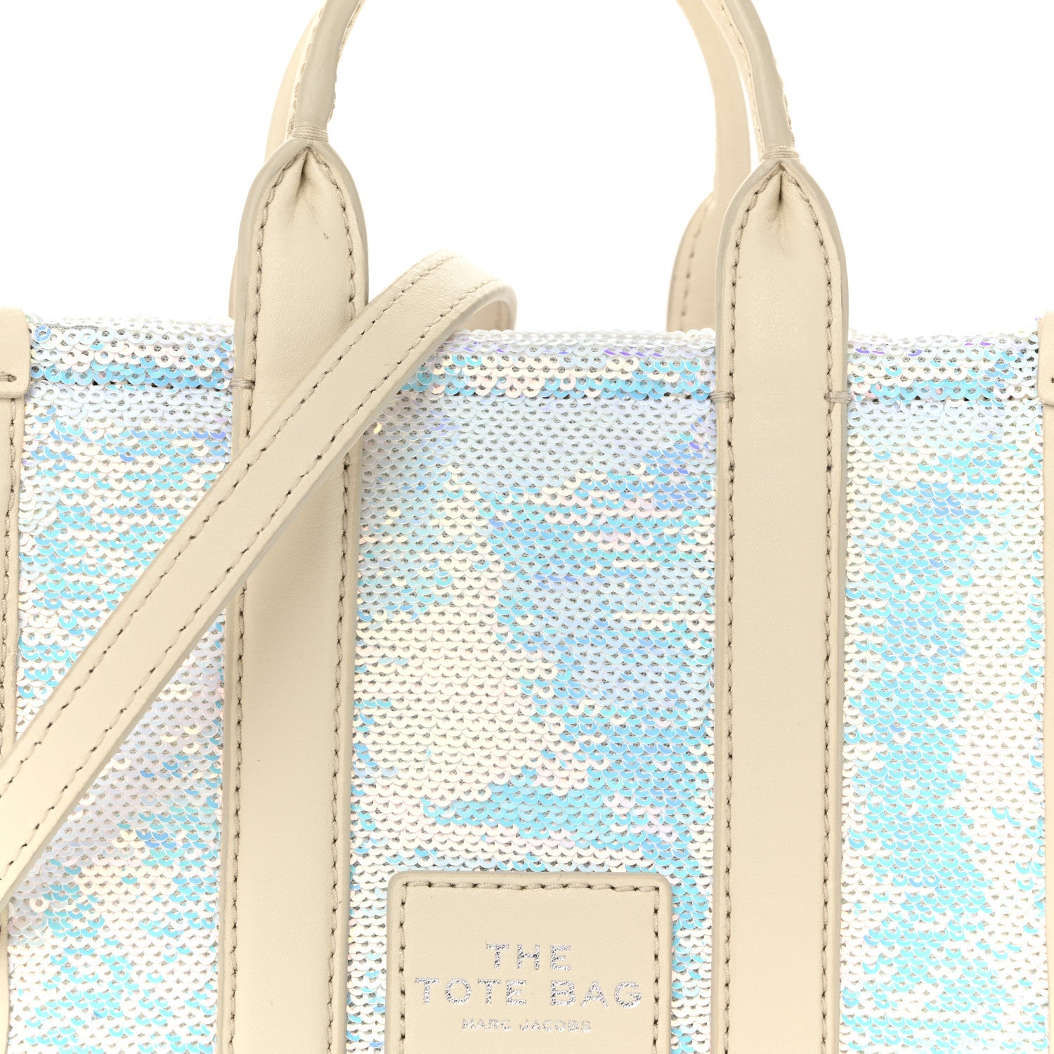 Sequin Mini The Tote Bag Iridescent