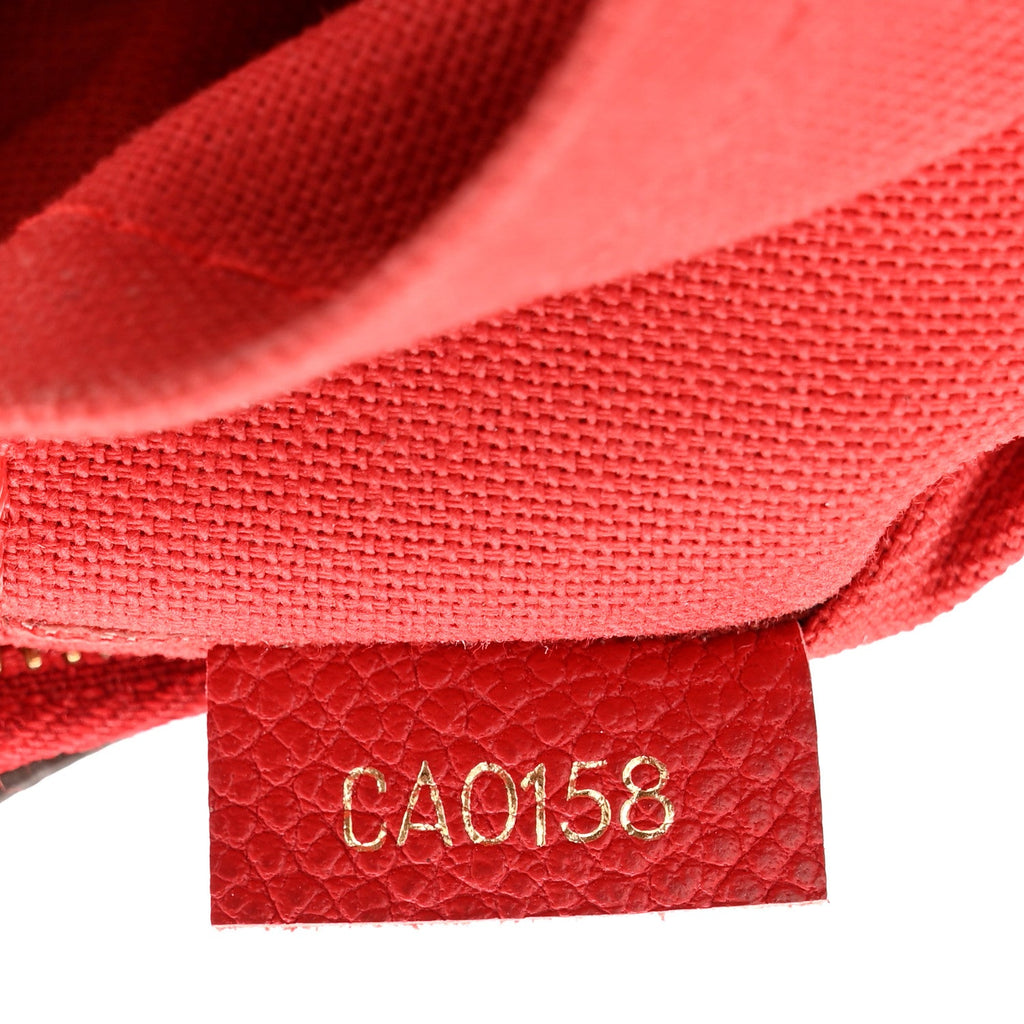 Monogram Pallas Clutch Cherry