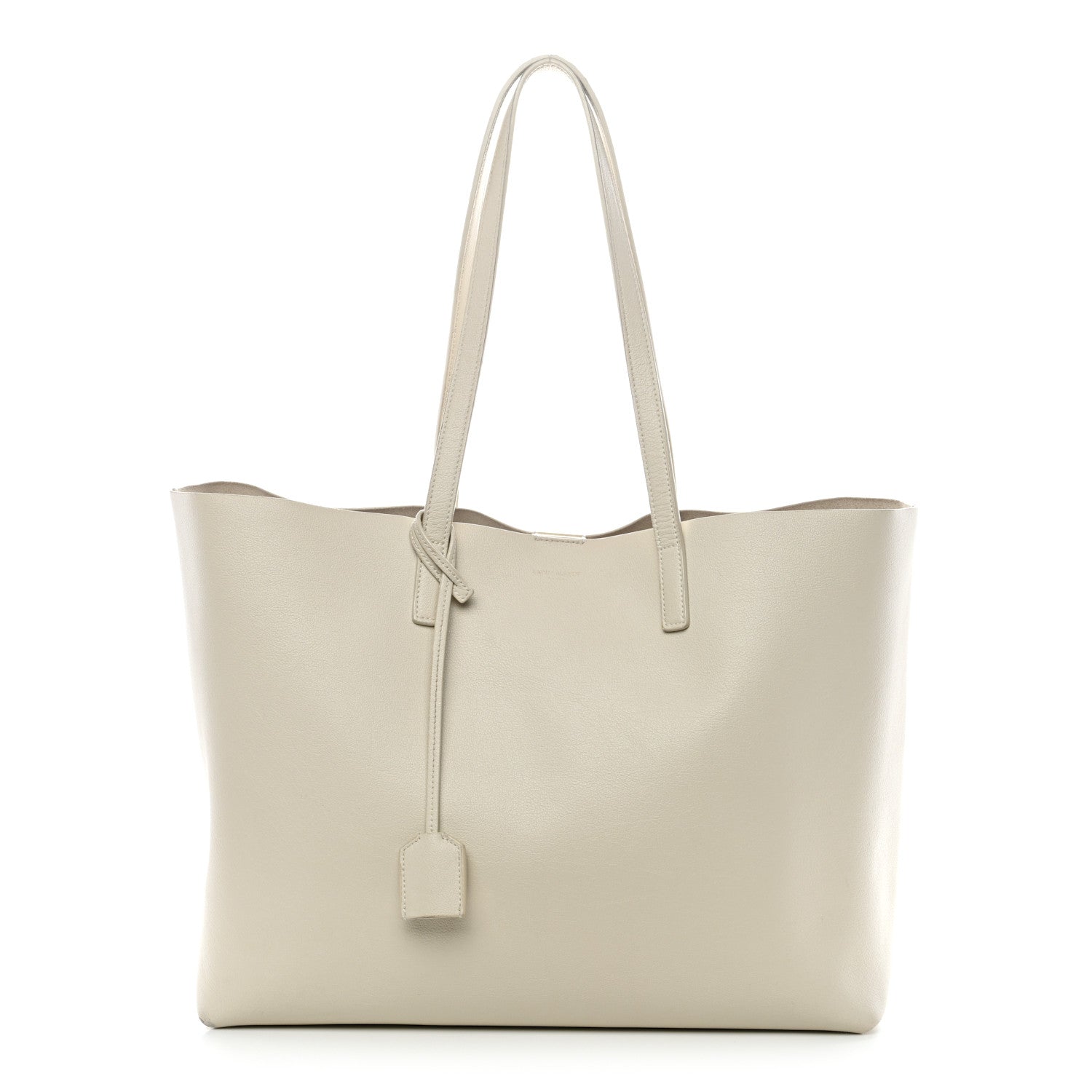 Calfskin Large Shopping Tote Porcellana