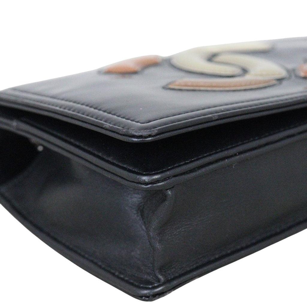Chanel Lipstick Vinyl Wallet on Chain