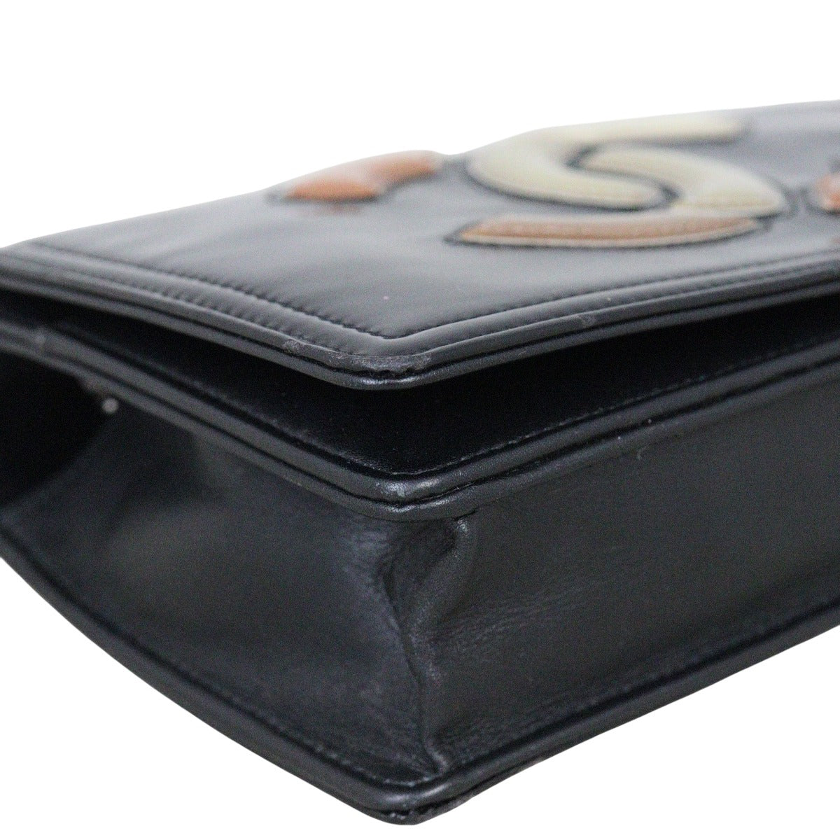 Chanel Lipstick Vinyl Wallet on Chain